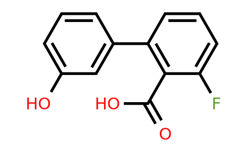 1261928-77-1 | 6-Fluoro-2-(3-hydroxyphenyl)benzoic acid