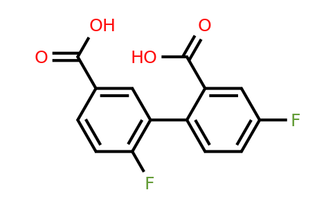 1261929-13-8 | 2-(5-Carboxy-2-fluorophenyl)-5-fluorobenzoic acid