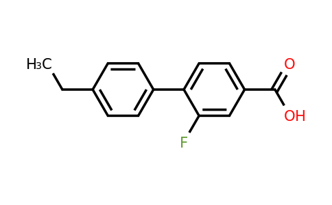 1261929-65-0 | 4-(4-Ethylphenyl)-3-fluorobenzoic acid