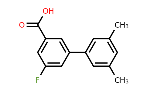 1261929-74-1 | 3-(3,5-Dimethylphenyl)-5-fluorobenzoic acid