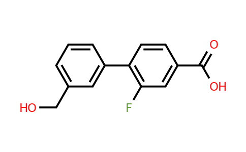 1261929-97-8 | 3-Fluoro-4-(3-hydroxymethylphenyl)benzoic acid