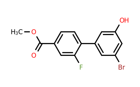 1261930-19-1 | 3-Bromo-5-(2-fluoro-4-methoxycarbonylphenyl)phenol