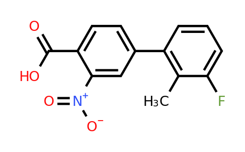 1261930-25-9 | 4-(3-Fluoro-2-methylphenyl)-2-nitrobenzoic acid