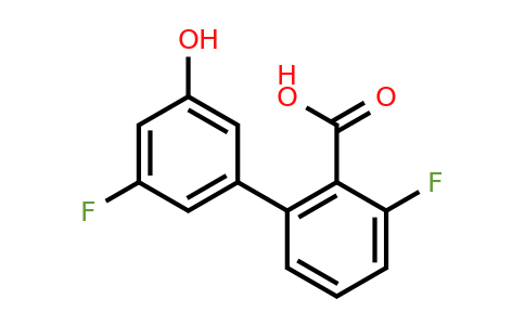 1261930-31-7 | 6-Fluoro-2-(3-fluoro-5-hydroxyphenyl)benzoic acid