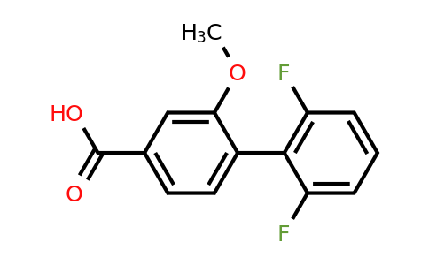 1261930-80-6 | 4-(2,6-Difluorophenyl)-3-methoxybenzoic acid