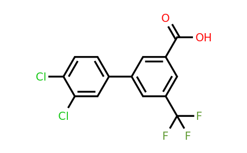 1261930-84-0 | 3',4'-Dichloro-5-(trifluoromethyl)-[1,1'-biphenyl]-3-carboxylic acid