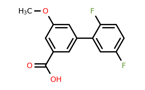 1261930-85-1 | 3-(2,5-Difluorophenyl)-5-methoxybenzoic acid