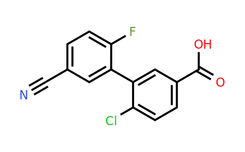 1261931-03-6 | 4-Chloro-3-(5-cyano-2-fluorophenyl)benzoic acid