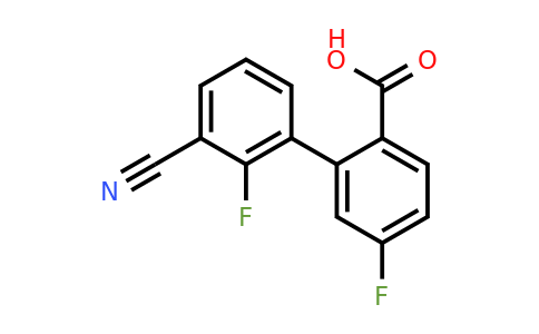 1261931-14-9 | 2-(3-Cyano-2-fluorophenyl)-4-fluorobenzoic acid
