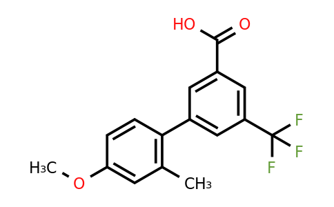 1261931-89-8 | 3-(4-Methoxy-2-methylphenyl)-5-trifluoromethylbenzoic acid