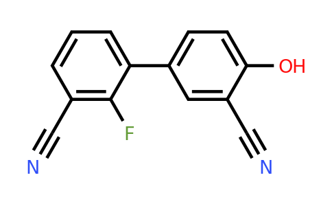 1261931-97-8 | 2-Cyano-4-(3-cyano-2-fluorophenyl)phenol