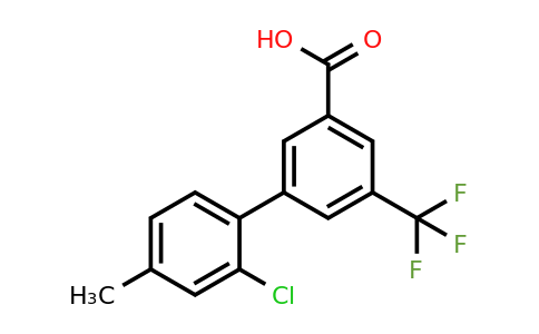 1261932-20-0 | 3-(2-Chloro-4-methylphenyl)-5-trifluoromethylbenzoic acid