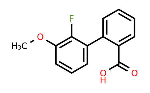 1261932-56-2 | 2-(2-Fluoro-3-methoxyphenyl)benzoic acid