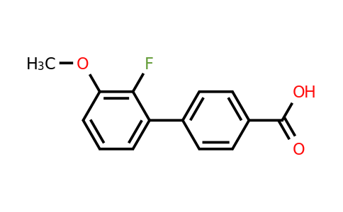 1261932-61-9 | 4-(2-Fluoro-3-methoxyphenyl)benzoic acid