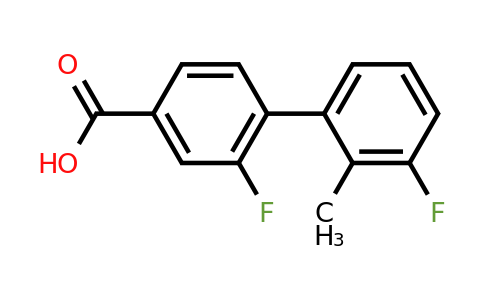 1261932-64-2 | 3-Fluoro-4-(3-fluoro-2-methylphenyl)benzoic acid