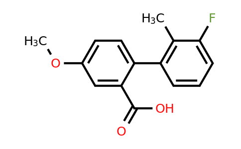 1261932-69-7 | 2-(3-Fluoro-2-methylphenyl)-5-methoxybenzoic acid