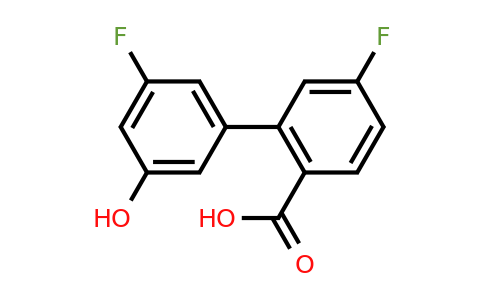 1261932-93-7 | 4-Fluoro-2-(3-fluoro-5-hydroxyphenyl)benzoic acid