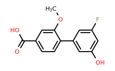 1261933-00-9 | 4-(3-Fluoro-5-hydroxyphenyl)-3-methoxybenzoic acid