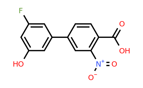 1261933-04-3 | 4-(3-Fluoro-5-hydroxyphenyl)-2-nitrobenzoic acid