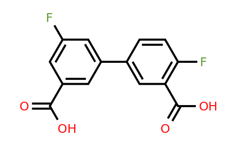 1261933-28-1 | 5-(3-Carboxy-5-fluorophenyl)-2-fluorobenzoic acid