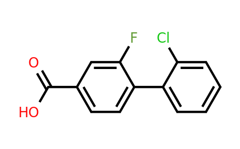 1261933-39-4 | 2'-Chloro-2-fluoro-[1,1'-biphenyl]-4-carboxylic acid