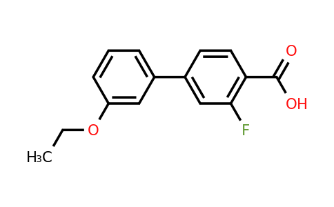 1261934-06-8 | 4-(3-Ethoxyphenyl)-2-fluorobenzoic acid