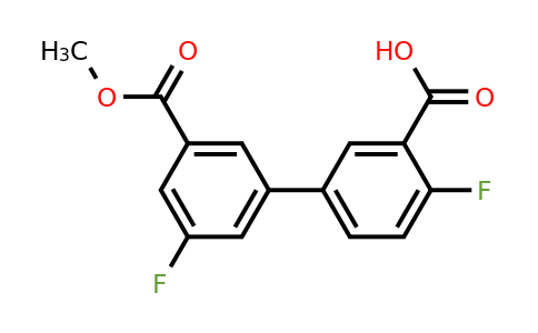 1261934-14-8 | 2-Fluoro-5-(3-fluoro-5-methoxycarbonylphenyl)benzoic acid