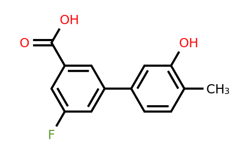 5-(3-Carboxy-5-fluorophenyl)-2-methylphenol