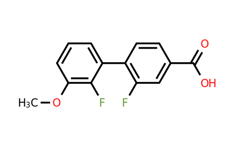 1261935-21-0 | 3-Fluoro-4-(2-fluoro-3-methoxyphenyl)benzoic acid