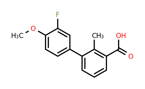 1261935-53-8 | 3-(3-Fluoro-4-methoxyphenyl)-2-methylbenzoic acid