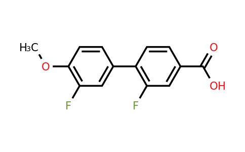 1261935-60-7 | 3-Fluoro-4-(3-fluoro-4-methoxyphenyl)benzoic acid