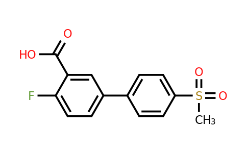 1261936-02-0 | 2-Fluoro-5-(4-methylsulfonylphenyl)benzoic acid