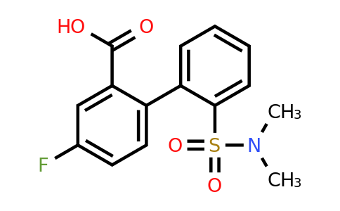 1261936-14-4 | 2-(2-N,N-Dimethylsulfamoylphenyl)-5-fluorobenzoic acid