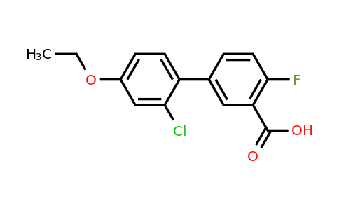 1261936-20-2 | 5-(2-Chloro-4-ethoxyphenyl)-2-fluorobenzoic acid