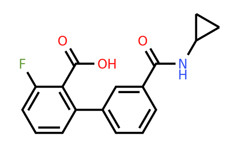 1261937-11-4 | 2-[3-(Cyclopropylaminocarbonyl)phenyl]-6-fluorobenzoic acid