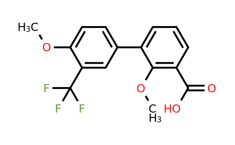 1261937-14-7 | 3-(4-Methoxy-3-trifluoromethylphenyl)-2-methoxybenzoic acid
