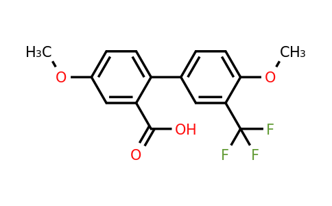 1261937-19-2 | 2-(4-Methoxy-3-trifluoromethylphenyl)-5-methoxybenzoic acid