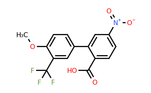 1261937-65-8 | 2-(4-Methoxy-3-trifluoromethylphenyl)-4-nitrobenzoic acid