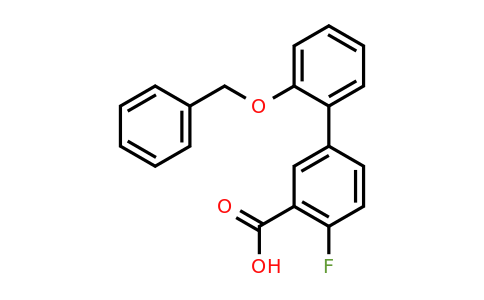 1261938-05-9 | 5-(2-Benzyloxyphenyl)-2-fluorobenzoic acid