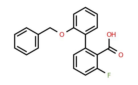 1261938-11-7 | 2-(2-Benzyloxyphenyl)-6-fluorobenzoic acid