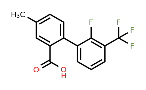1261938-28-6 | 2-(2-Fluoro-3-trifluoromethylphenyl)-5-methylbenzoic acid