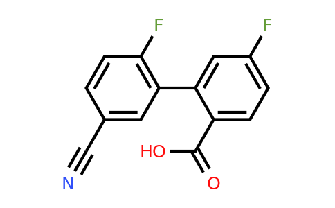 1261938-42-4 | 2-(5-Cyano-2-fluorophenyl)-4-fluorobenzoic acid