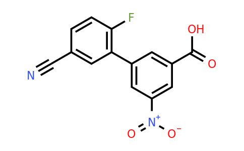 1261938-51-5 | 3-(5-Cyano-2-fluorophenyl)-5-nitrobenzoic acid