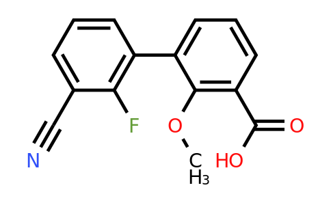 1261938-60-6 | 3-(3-Cyano-2-fluorophenyl)-2-methoxybenzoic acid