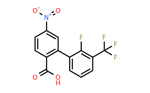 1261938-68-4 | 2-(2-Fluoro-3-trifluoromethylphenyl)-4-nitrobenzoic acid