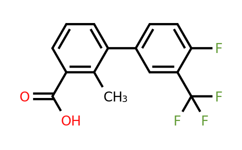1261938-92-4 | 3-(4-Fluoro-3-trifluoromethylphenyl)-2-methylbenzoic acid