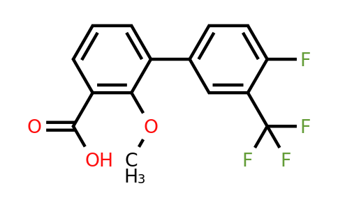 1261939-08-5 | 3-(4-Fluoro-3-trifluoromethylphenyl)-2-methoxybenzoic acid