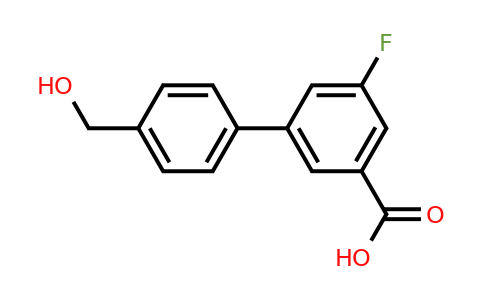 1261939-20-1 | 5-Fluoro-3-(4-hydroxymethylphenyl)benzoic acid
