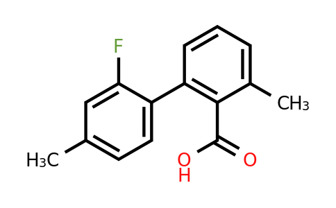 1261939-28-9 | 2-(2-Fluoro-4-methylphenyl)-6-methylbenzoic acid