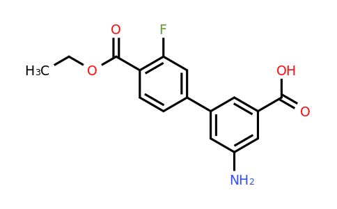 1261939-44-9 | 3-Amino-5-[4-(ethoxycarbonyl)-3-fluorophenyl]benzoic acid